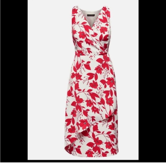 BANANA REPUBLIC Floral Print Midi Dress - Picture 3 of 8
